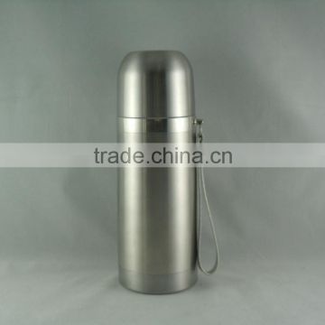 Newly Leakproof Microwave Safe Manufactured Double Wall Stainless Steel ROHS Compliant Bullet Vacuum Flask