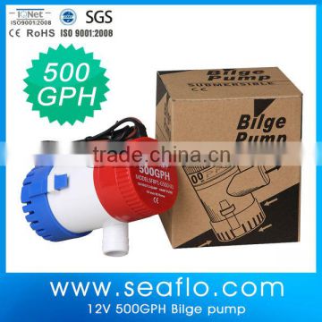SEAFLO Hot Sale Mini 500GPH 12V Submersible Sea Water Pumps