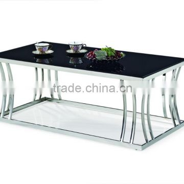 fashion coffee table, stainless steel coffee table(CF-3008-1)
