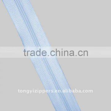 5# polyester nylon zipper long chain