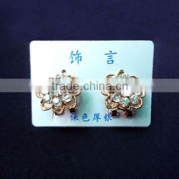 E1007 electroforming earrings 2013 fashion