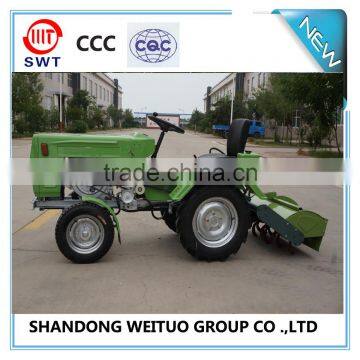 WEITUO brand mini farm tractor with tiller