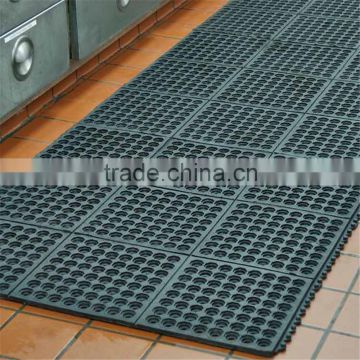 Fast food anti-fatigue softextile rubber mat