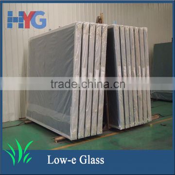Low-e insulated glass and aluminum and curtain wall
