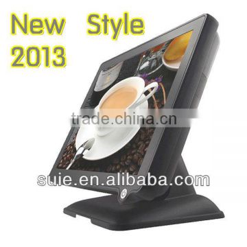 True Flat Resistive touch screen LED screen all in one touch computer N2600 1.6GHz with L2 Cache 1MB HDD 320G