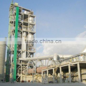 1200tpd complete cement production line contracted by our company