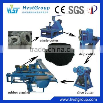 Waste tire recycling machine/tire recycling plant