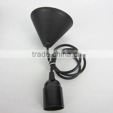 E27 Black Hanging Lamp Parts