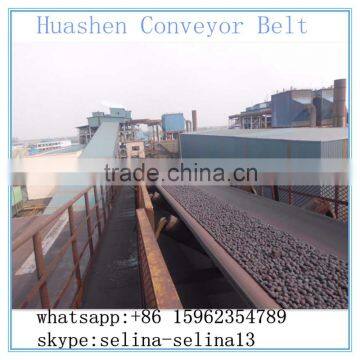 Factory directly supply 300-1200mm width rubber heat resistant EP200 ore cement sanding conveyor belt