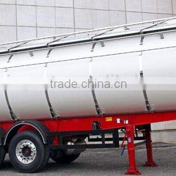 China Aluminum Materials Fuel/Oil Tanker Trailer for Export