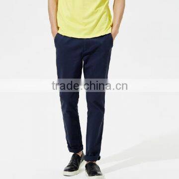 mens fashion cotton spendex leisure pants