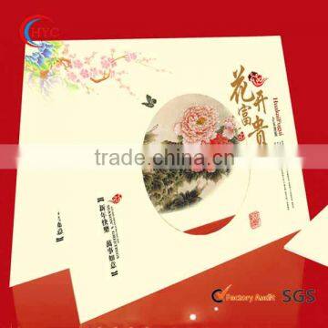 full color oem print recycle greeting card christmas card