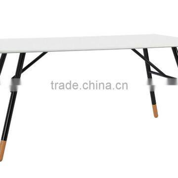 Meeting table, modern design dining table in wood