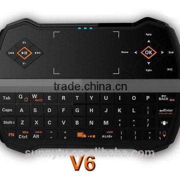 Print LOGO on the I9 Remote Control, i8 plus 2.4GHz Mini Wireless Keyboard Air Mouse Touchpad Battery, V6 English KOD Keyboard