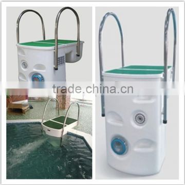 swimming pool wall hung pipeless filtration system