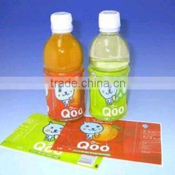 Bottled Beverage Usage and Shrink Label Type shrink sleeve cap