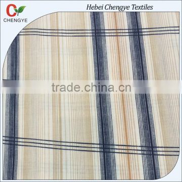65% polyester 35% cotton poplin check printed fabric for shirt