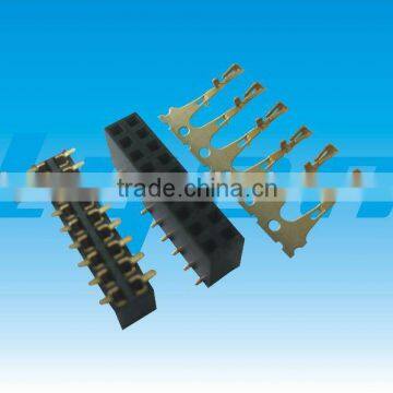 2.54*8.5Dual Row SMT Type Female Header