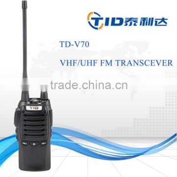 TID TD-V70 High Quality Policy Army Use 5W UHF VHF Communication Walkie Talkie Manufacturer