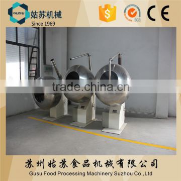 commercial chocolate small capacity coating machine