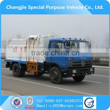 JAC Dongfeng garbage truck,8m3 self-unloading garbage truck for sale