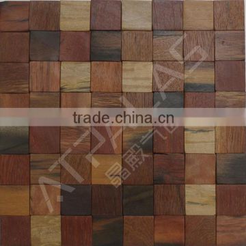 320x320x8mm, ancient boat wood mosaic