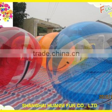 Hot sale TPU or PVC water roller price, water balls, water walking ball
