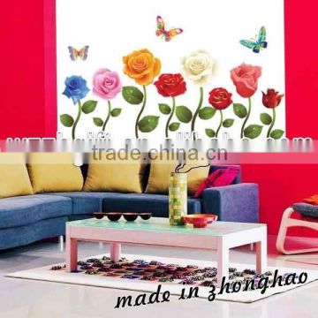 simple style removable wall sticker for home decoration