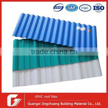 Fireproof roof waterproofing heat insulation soundproof carbon fiber pvc sheet roof in China