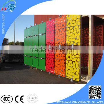 3mm-12mm Colorful and Durable PAINTED GLASS with CE/ISO/CCC certificate