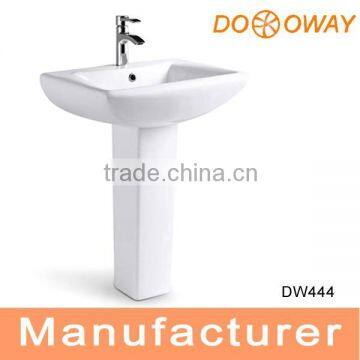 Ceramic Hot sales European Simple basin with pedestal DW444