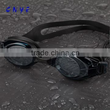 2015 best price wide vision anti-fog swimming goggles with elastic goggle strap