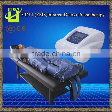 Professional massage EMS infrared body slimming Pressotherapy Presoterapie lymphatic drainage machine