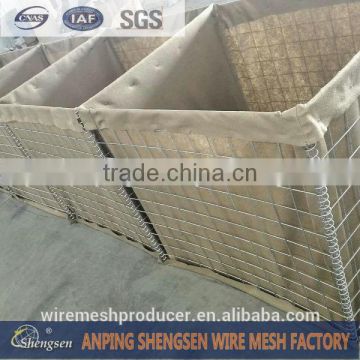 galvanized welded gabion for hesco barrier used for fencing