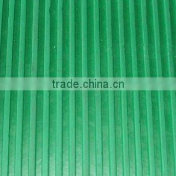 2.5mm to 6mm thickness Flat ribbed rubber matting