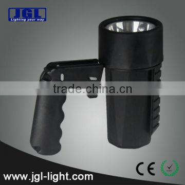 Guangzhou Factory rechargeable hand grip led explosion proof high power led searchlight cree torch emergency spotlight