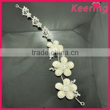 new design bridal wedding hair bead accessories for dreadlocks WHD-022