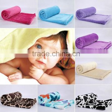 Discount OEM Service Solid Coral Fleece Children Blanket/Sheet Blanket/Nap Blanket
