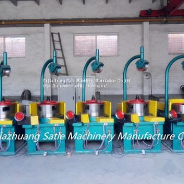 Pulley wire drawing machine