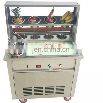 Best Selling Thailand Square Pan Ice Cream Roll Machine, Fried Ice Cream Roll Machine Ic500