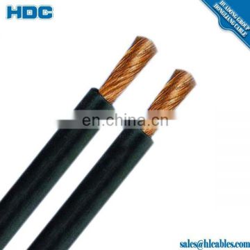 DC single core 16mm2 flexible cable black red color 100meters one roll