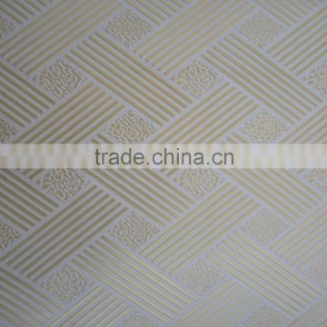 PVC gypsum ceiling tiles in China