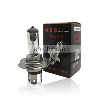 HSG H4 Car Halogen Bulb 12V 55W Car Headlight Replacement Lamp for Auto Lighting System