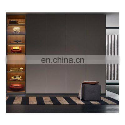 Factory direct Custom design walk in closet Modern furniture wooden wardrobes