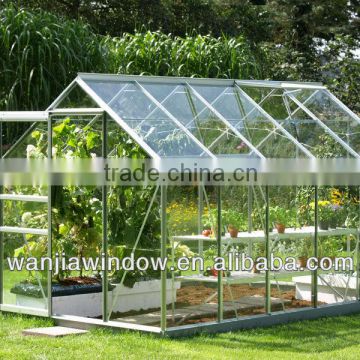 Alminium glass garden green house