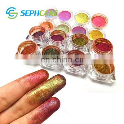 Sephcare color shift multi chrome pigment color change chameleon/cameleon pigment for cosmetic