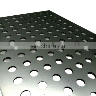 China supplier Stainless steel round hole perforated metal sheet