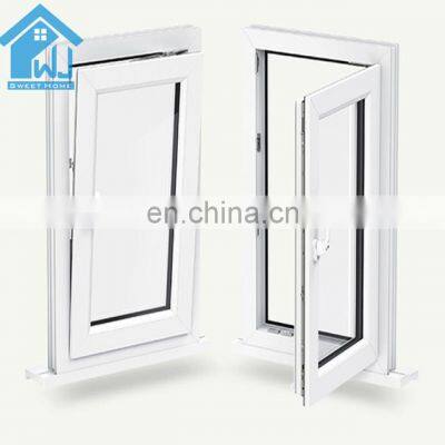 Aluminum tilt and turn windows/aluminium triple glass double glazed windows and doors comply with Australian
