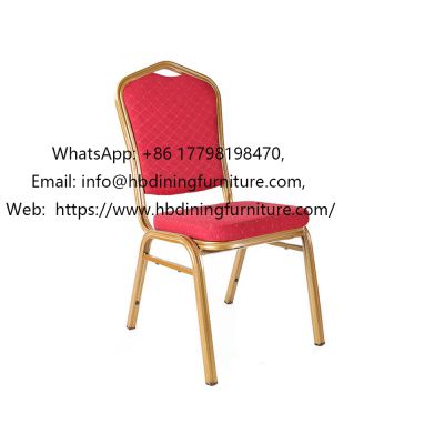 Modern iron banquet chairs
