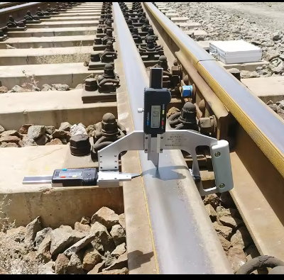 Digital Rail Profile Gauge for Rail Head Wear and Side Cut Measuring